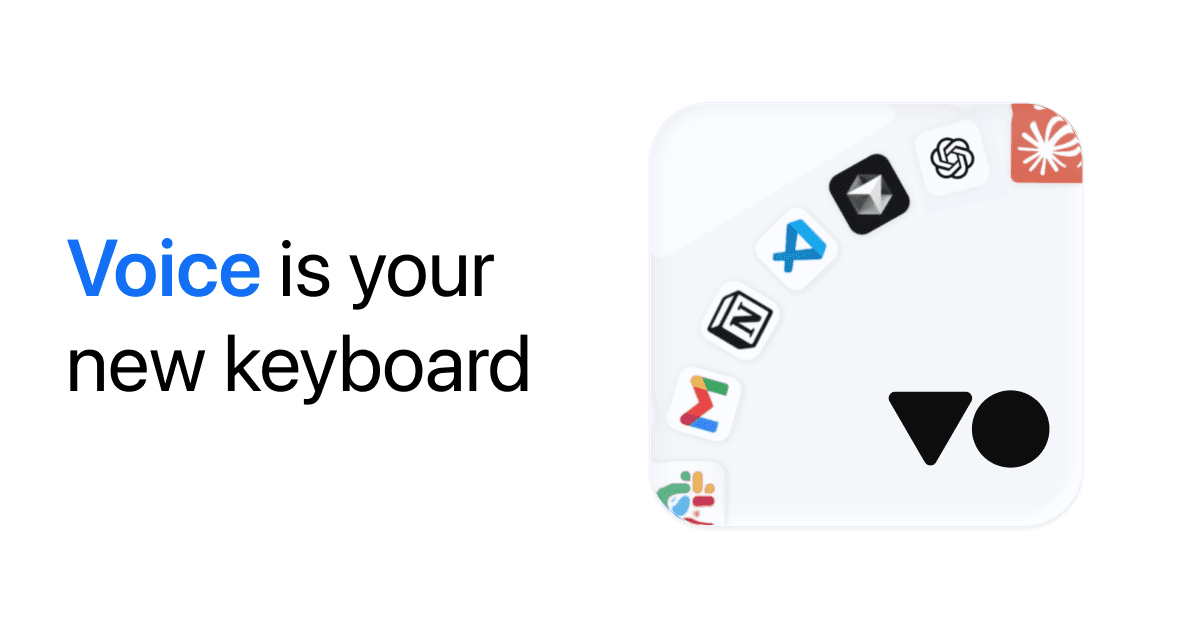 VoiceOS: The Voice Operating System for Productivity